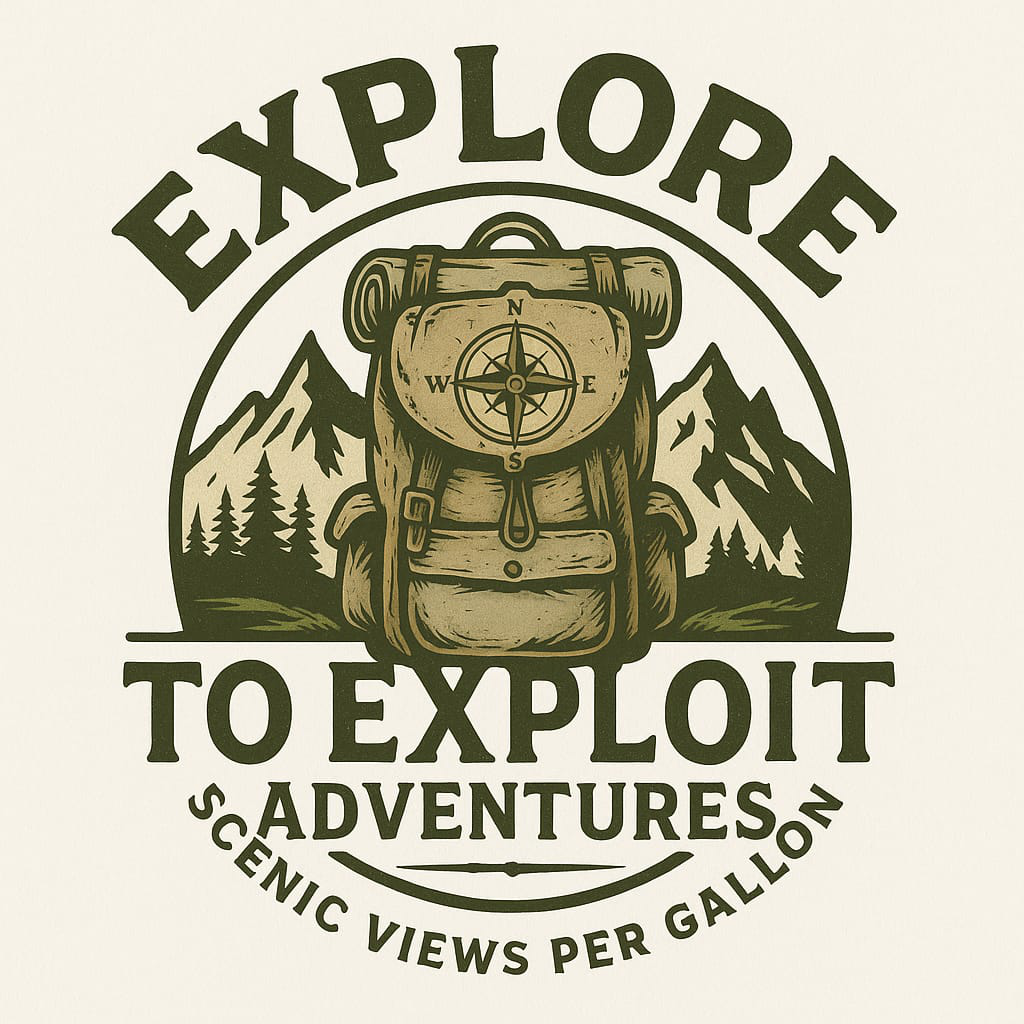 Explore to Exploit Adventures Logo
